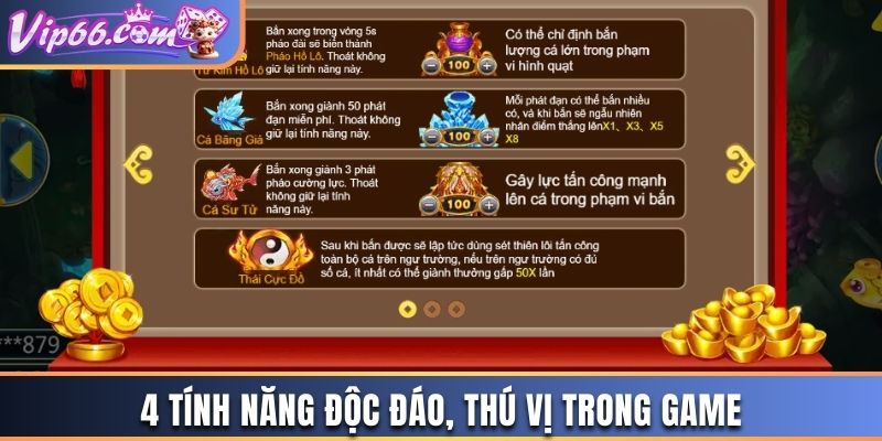 4 tính năng độc đáo, thú vị trong game