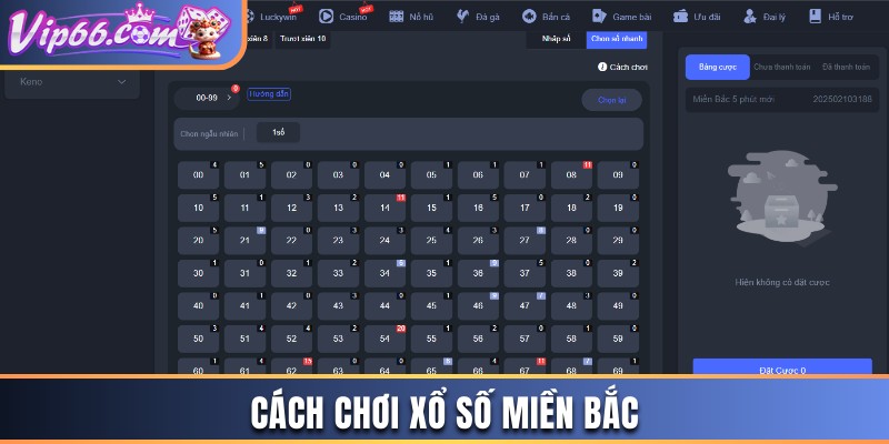 Cách chơi Xổ số miền Bắc