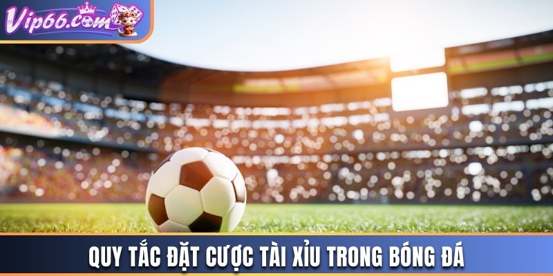 Quy tắc đặt cược tài xỉu trong bóng đá