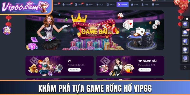 Rồng hổ Vip66